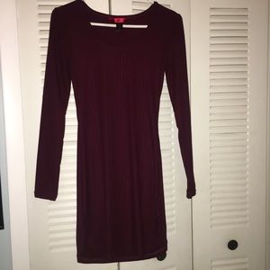 Maroon dress